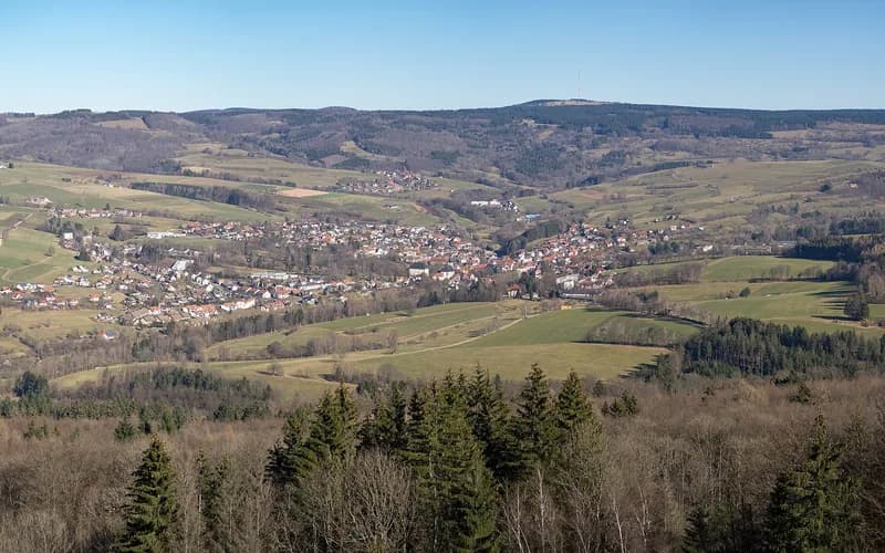 Gersfeld – Stadtansicht Hessen