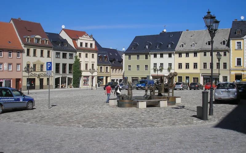 Glauchau – Stadtansicht Saxony