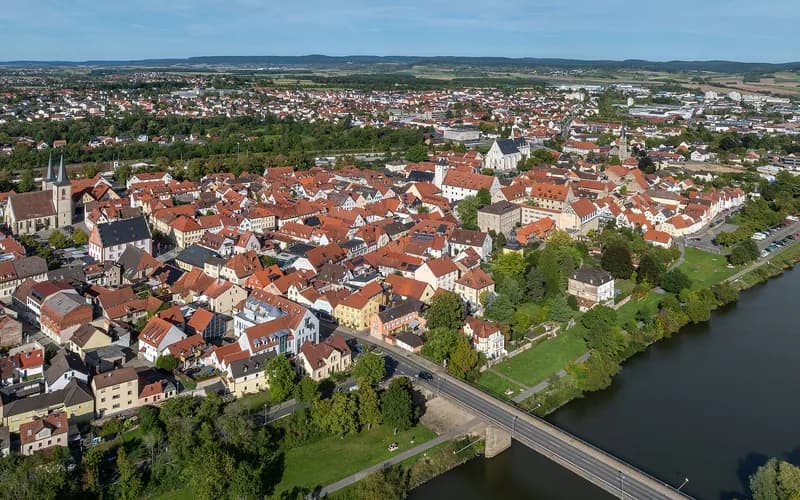 Haßfurt – Stadtansicht Bavaria