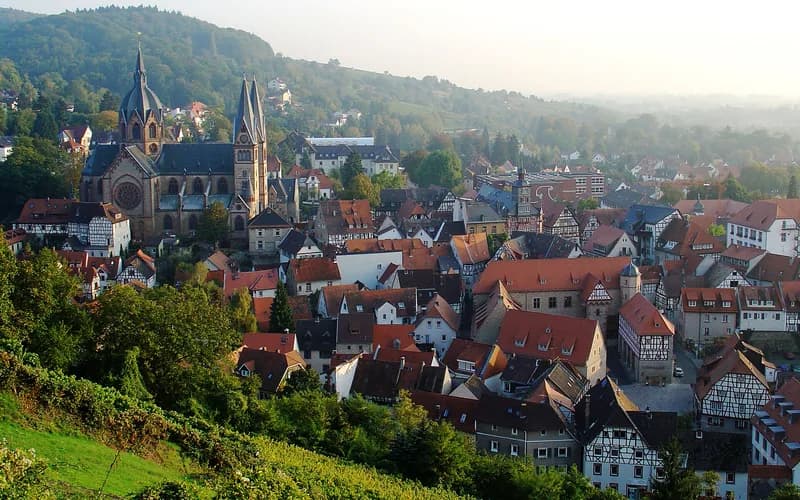 Heppenheim – Stadtansicht Hessen