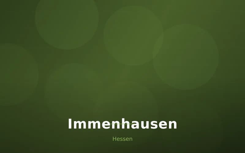 Immenhausen – Stadtansicht Hessen