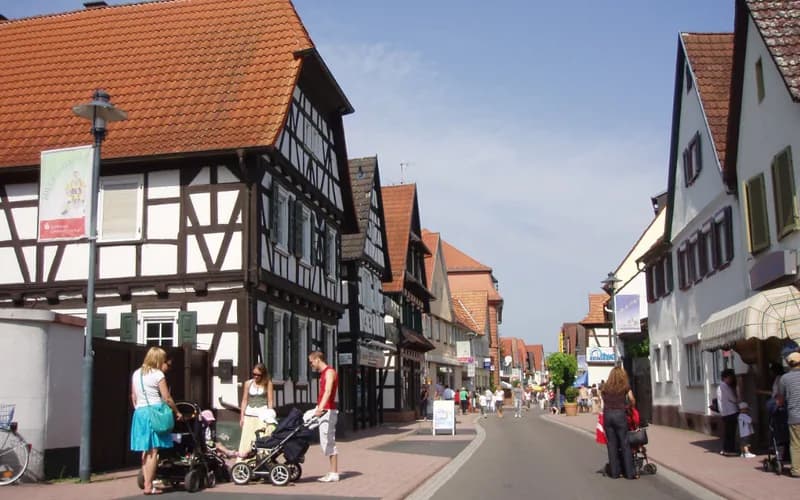 Kandel, Pfalz – Stadtansicht Rhineland-Palatinate
