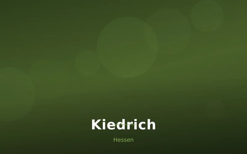 Kiedrich – Stadtansicht Hessen