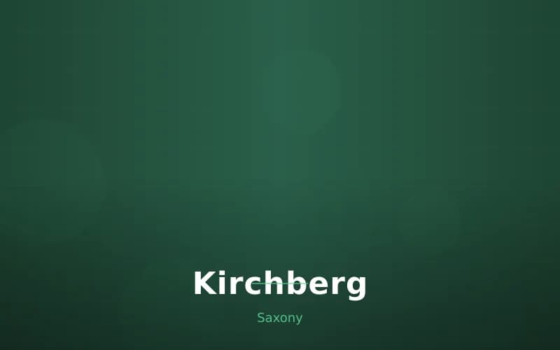 Kirchberg – Stadtansicht Saxony