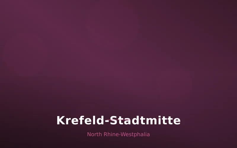 Krefeld-Stadtmitte – Stadtansicht North Rhine-Westphalia