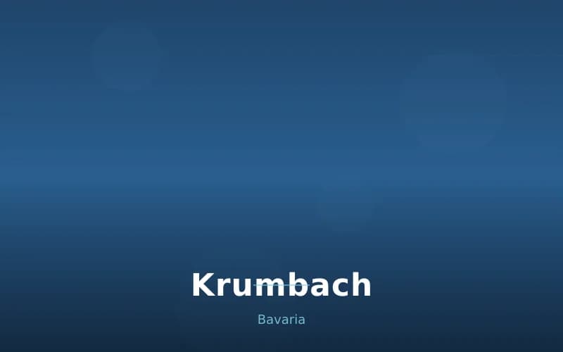 Krumbach – Stadtansicht Bavaria