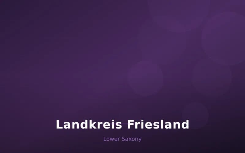 Landkreis Friesland – Stadtansicht Lower Saxony