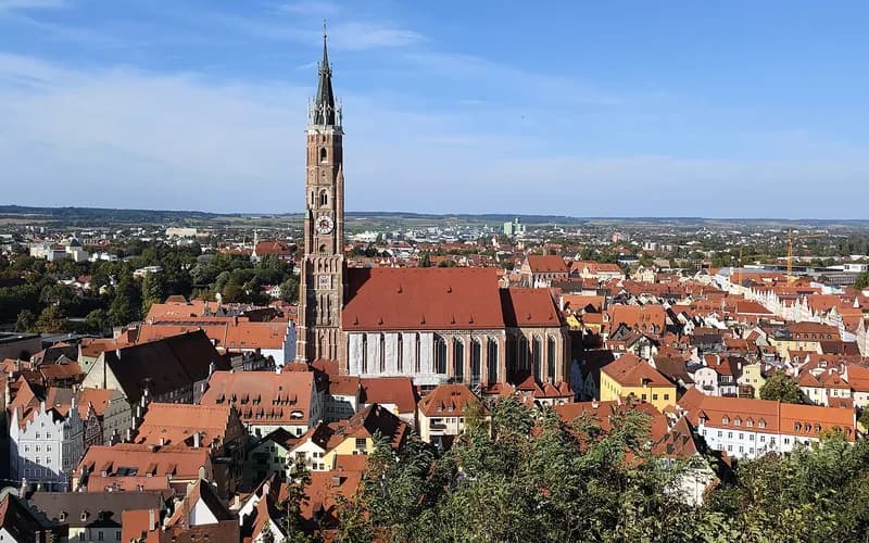 Landshut – Stadtansicht Bavaria