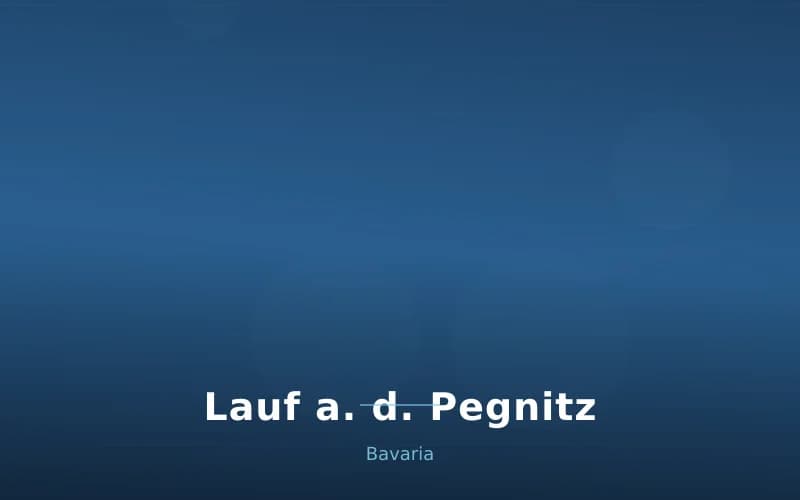 Lauf a. d. Pegnitz – Stadtansicht Bavaria