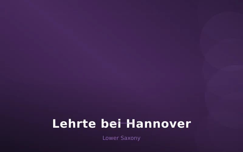Lehrte bei Hannover – Stadtansicht Lower Saxony