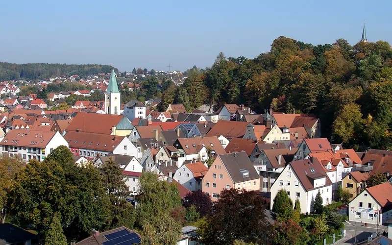 Mainburg – Stadtansicht Bavaria
