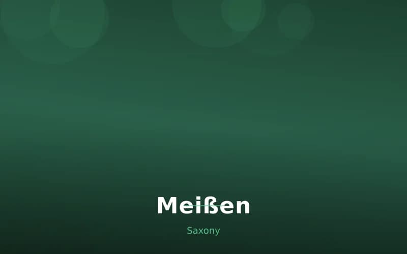 Meißen – Stadtansicht Saxony
