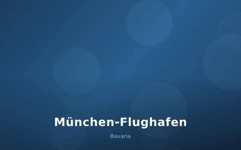 München-Flughafen – Stadtansicht Bavaria