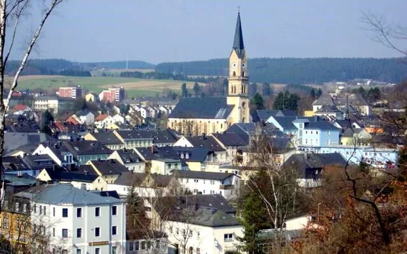 Naila – Stadtansicht Bavaria