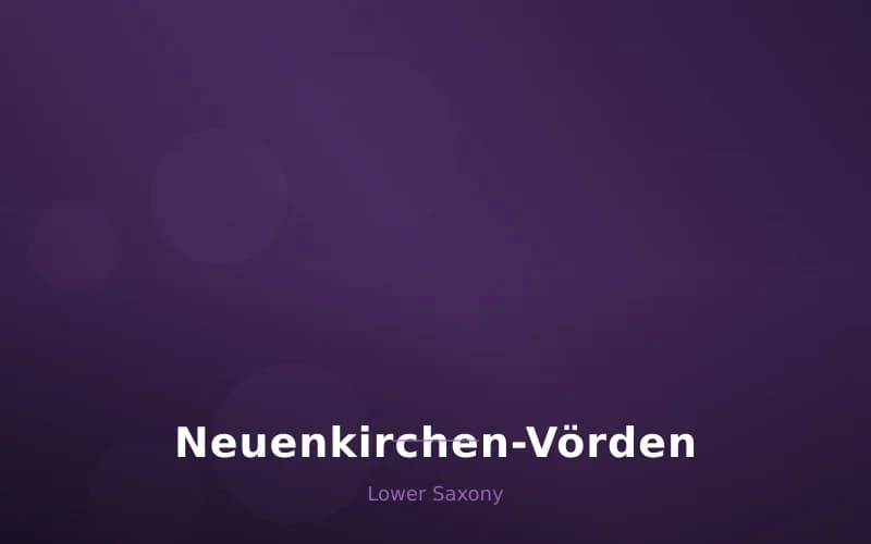 Neuenkirchen-Vörden – Stadtansicht Lower Saxony