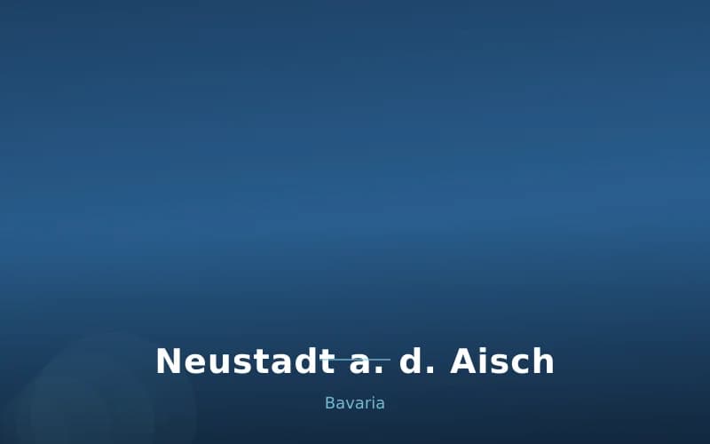 Neustadt a. d. Aisch – Stadtansicht Bavaria