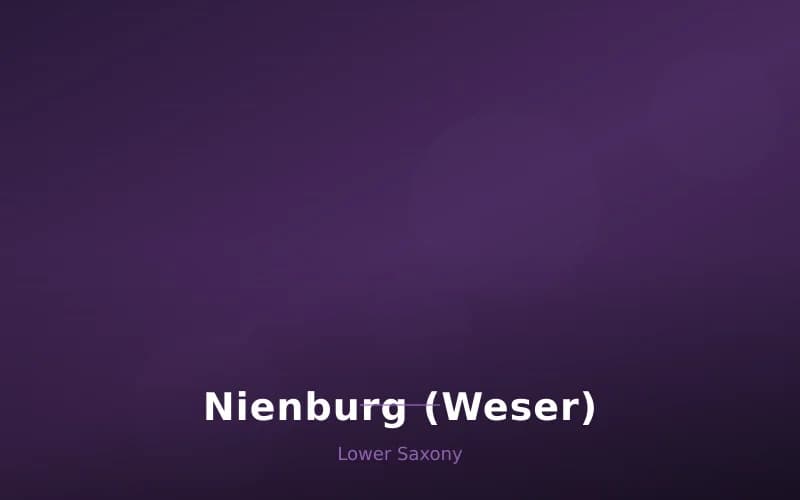 Nienburg (Weser) – Stadtansicht Lower Saxony