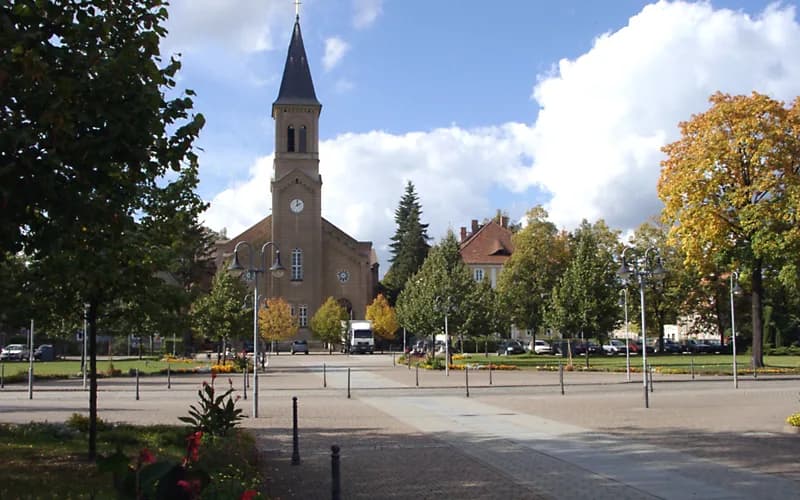 Niesky – Stadtansicht Saxony