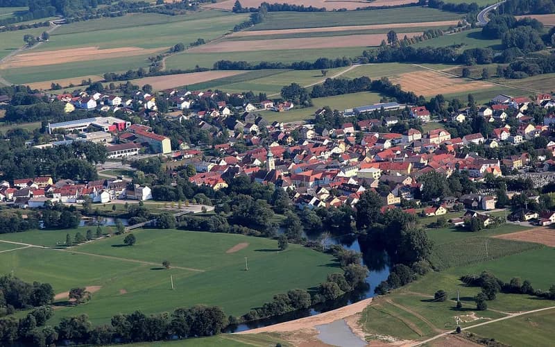Nittenau – Stadtansicht Bavaria