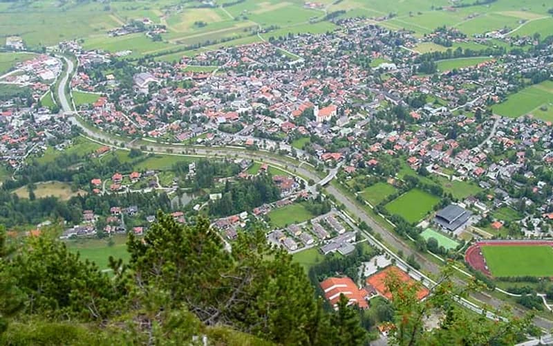 Oberammergau – Stadtansicht Bavaria