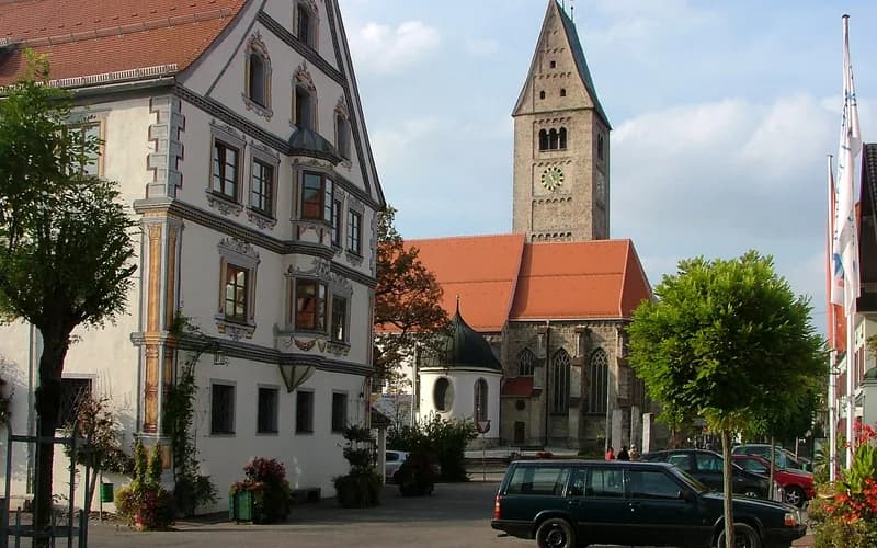 Obergünzburg – Stadtansicht Bavaria