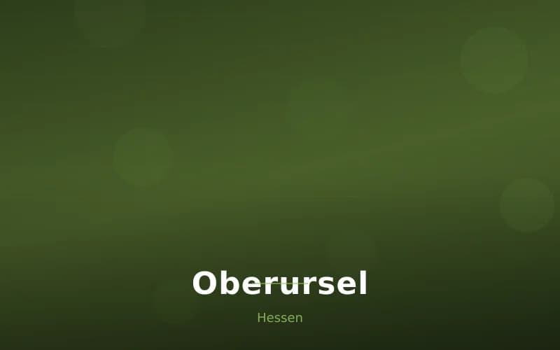 Oberursel – Stadtansicht Hessen
