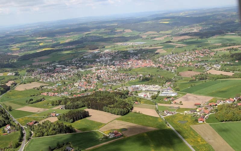 Oberviechtach – Stadtansicht Bavaria