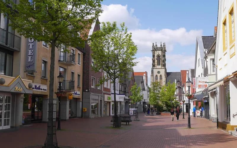 Oelde, Westfalen – Stadtansicht North Rhine-Westphalia
