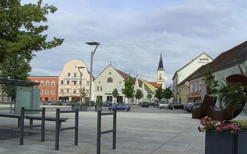Osterhofen – Stadtansicht Bavaria