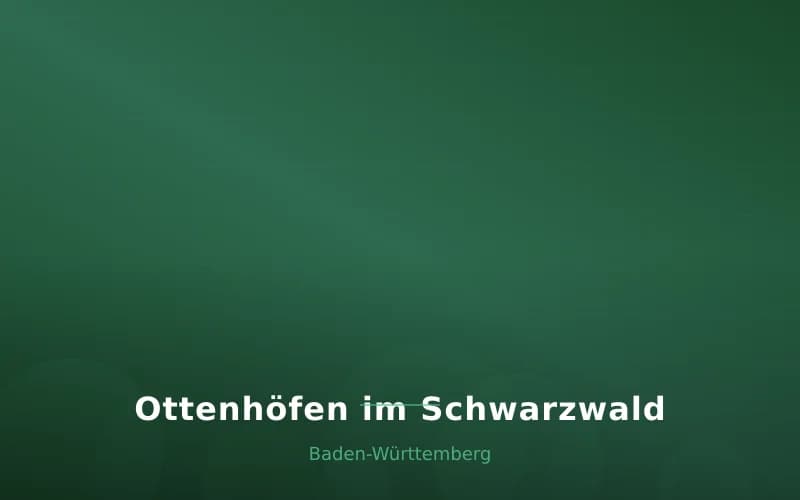Ottenhöfen im Schwarzwald – Stadtansicht Baden-Württemberg