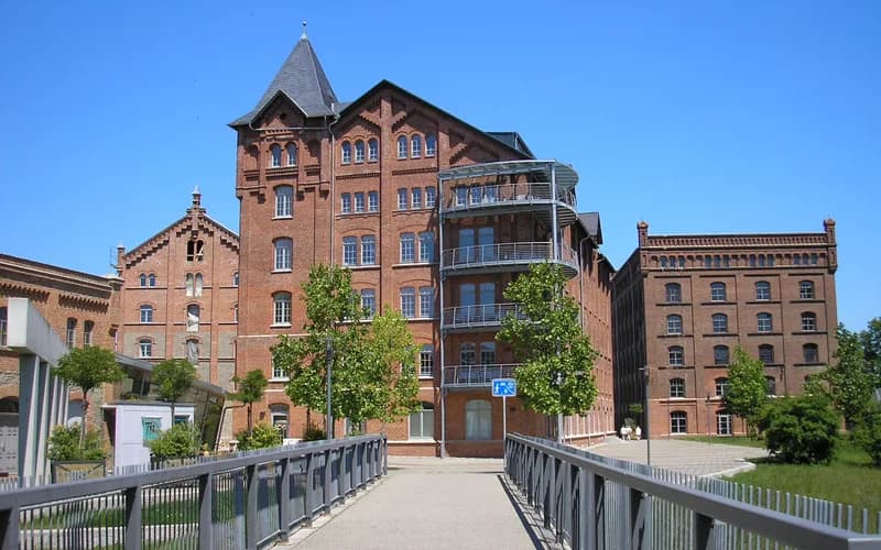 Pößneck – Stadtansicht Thuringia