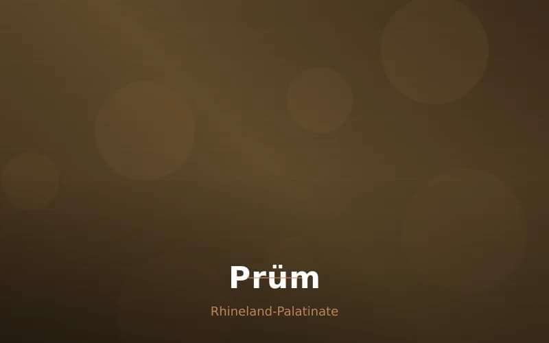 Prüm – Stadtansicht Rhineland-Palatinate