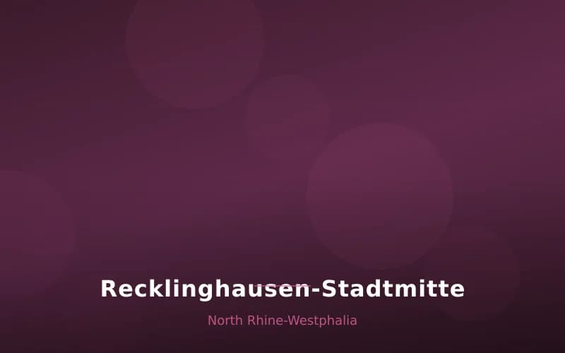 Recklinghausen-Stadtmitte – Stadtansicht North Rhine-Westphalia