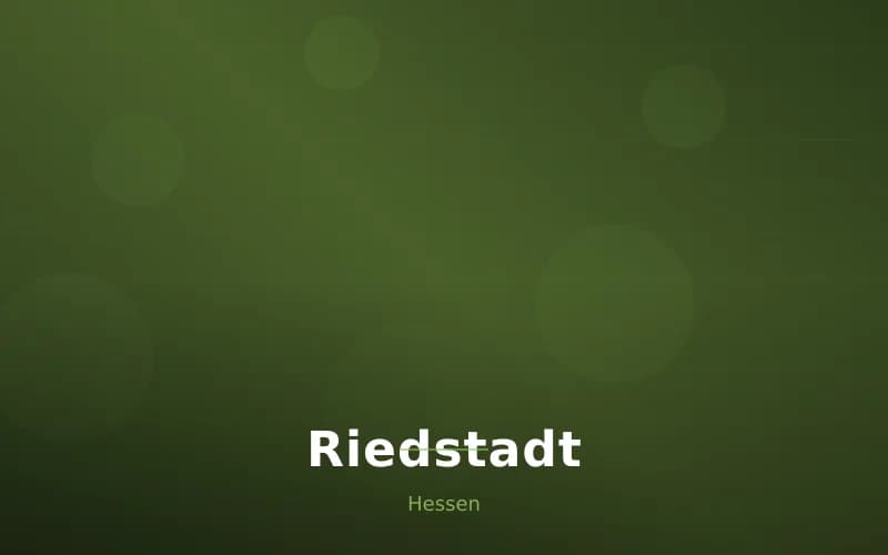 Riedstadt – Stadtansicht Hessen