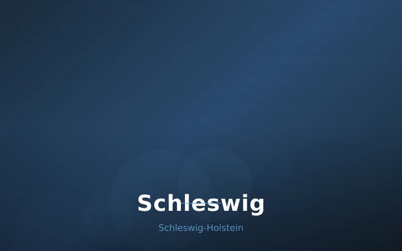 Schleswig – Stadtansicht Schleswig-Holstein