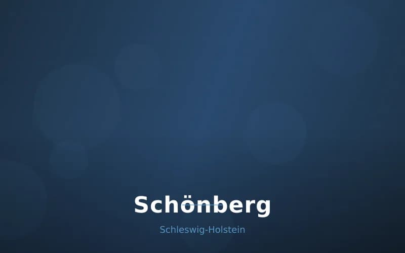 Schönberg – Stadtansicht Schleswig-Holstein