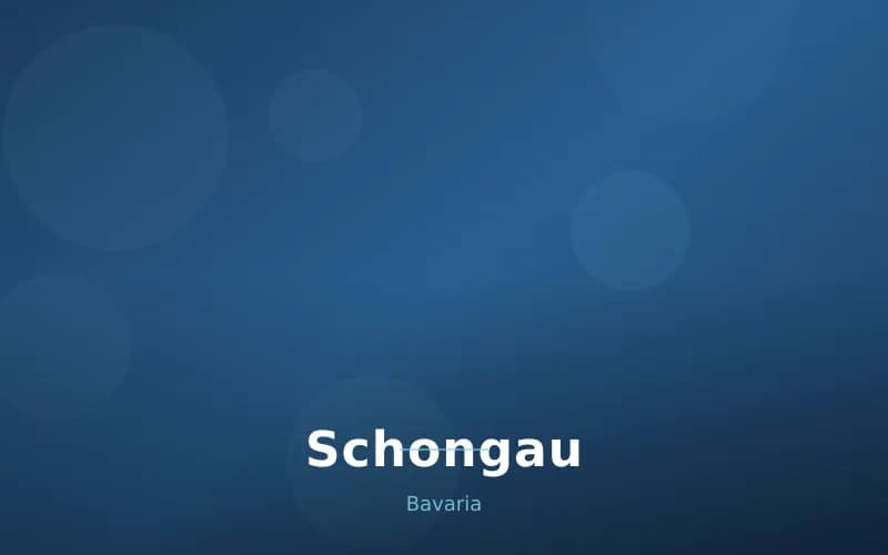Schongau – Stadtansicht Bavaria