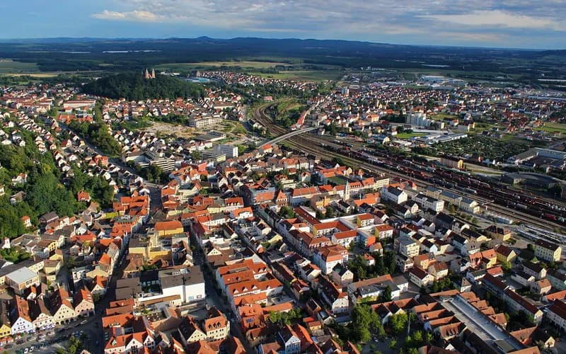 Schwandorf – Stadtansicht Bavaria