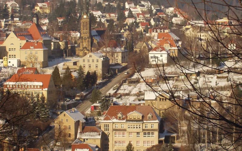 Sebnitz – Stadtansicht Saxony
