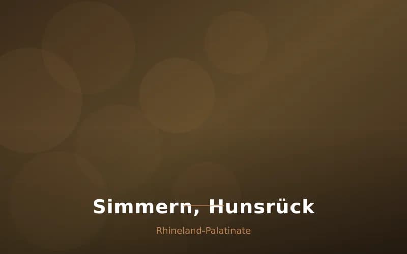 Simmern, Hunsrück – Stadtansicht Rhineland-Palatinate