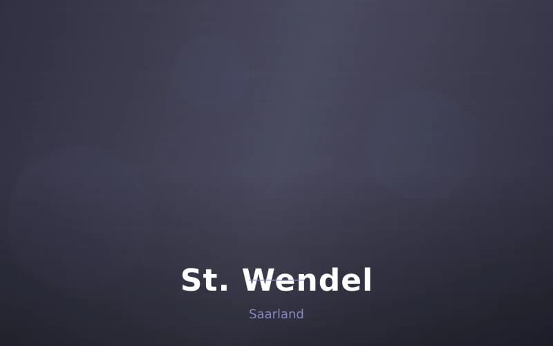 St. Wendel – Stadtansicht Saarland