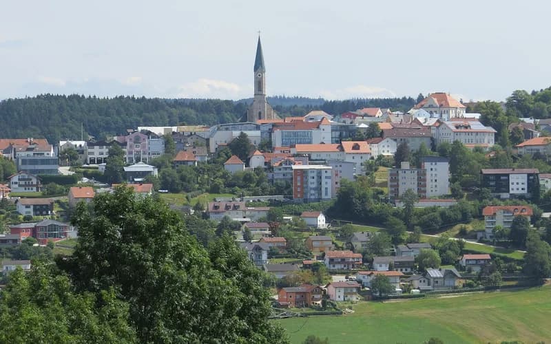 Waldkirchen – Stadtansicht Bavaria