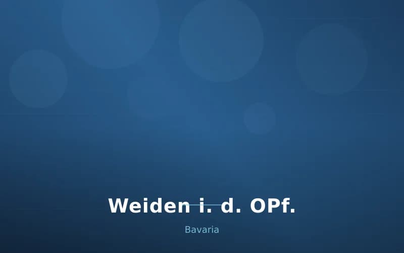Weiden i. d. OPf. – Stadtansicht Bavaria