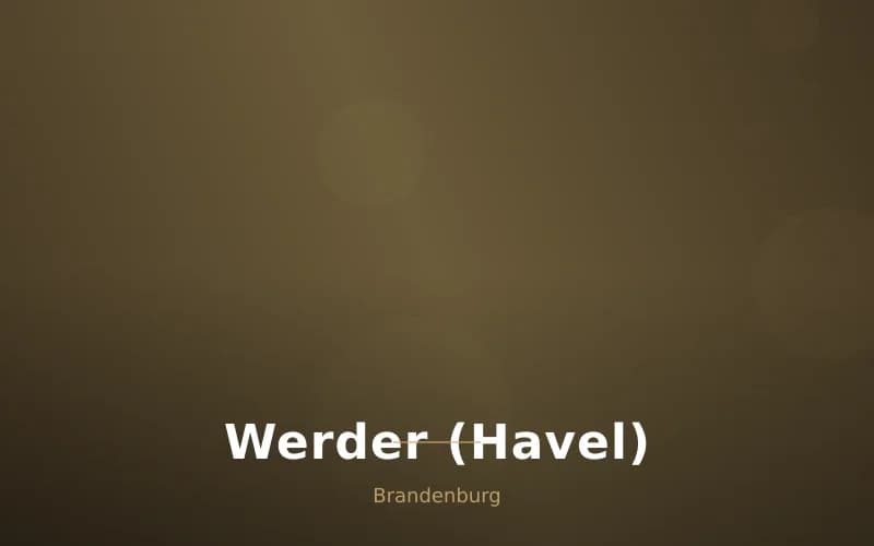 Werder (Havel) – Stadtansicht Brandenburg