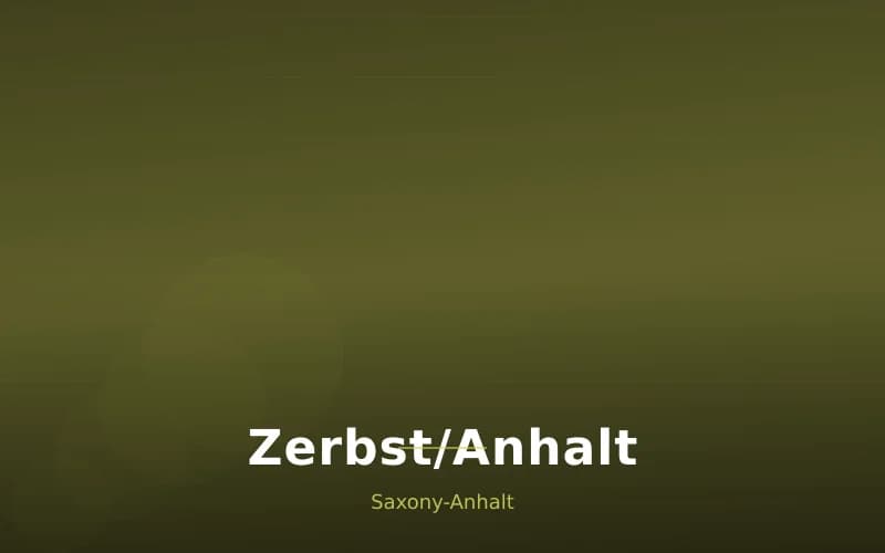 Zerbst/Anhalt – Stadtansicht Saxony-Anhalt